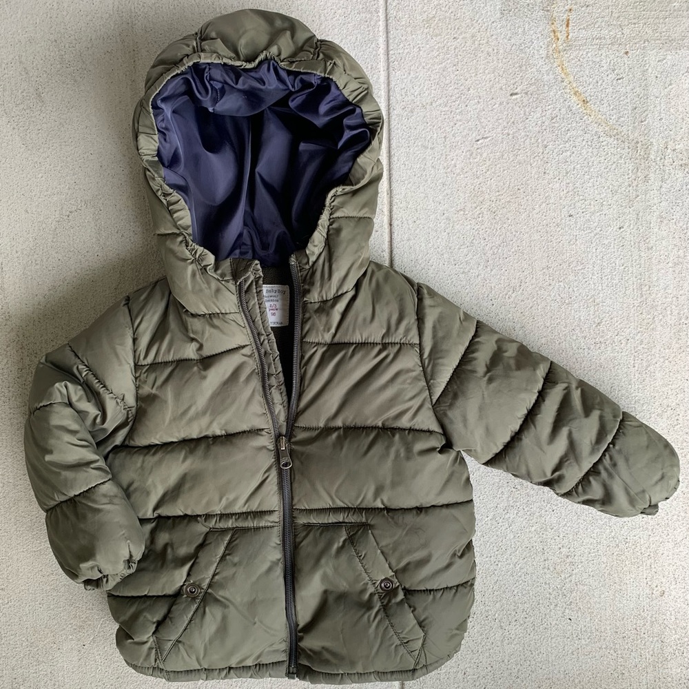 Toddler Boys Zara Puffer Jacket